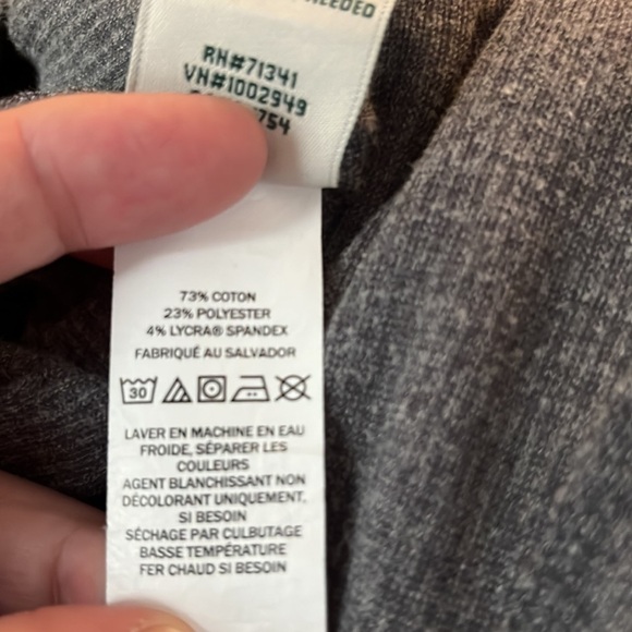 L.L.Bean women’s gray pull on corduroy pants size large . - Picture 9 of 10